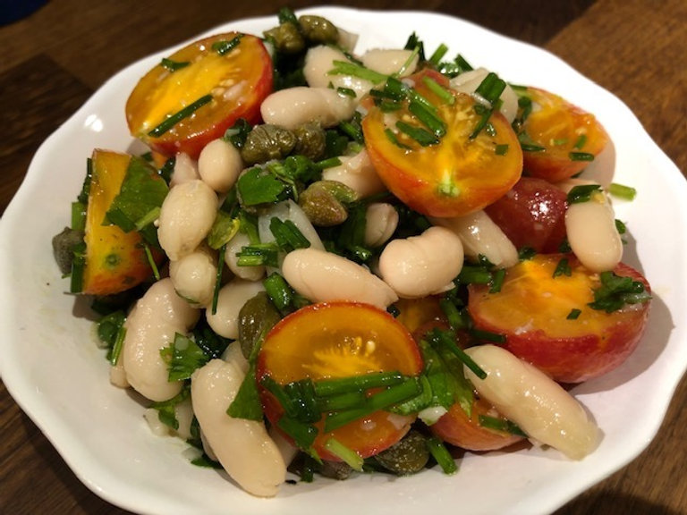 Salade De Haricots Blancs à L'italienne