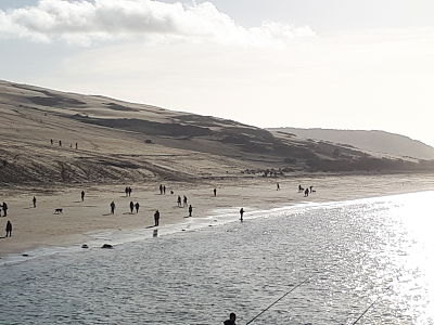 Plage de la Dune, un peu plus au nord