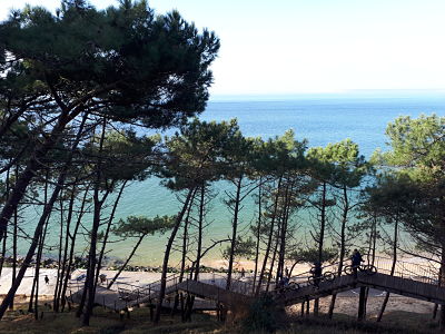Balade à la Dune du Pyla - Vue de la Corniche