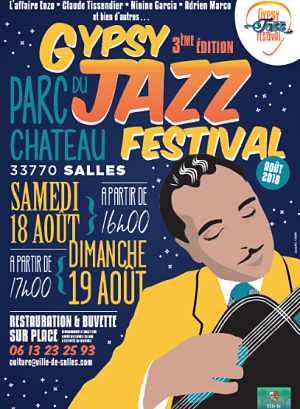 Le Gypsy Jazz festival - Fin Août à Salles