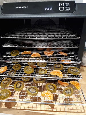 Mes fruits confits maison - Séchage des fruits au déshydrateur