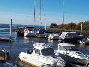 Balade à vélo : le port de Audenge (départ de Mios)