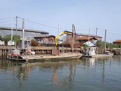 Le port de Meyran - Gujan Mestras