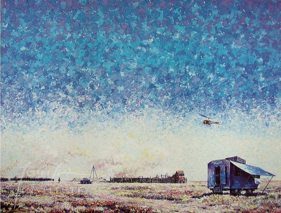 MUSTER AT BORE 60: BRUNETTE DOWNS, 1973