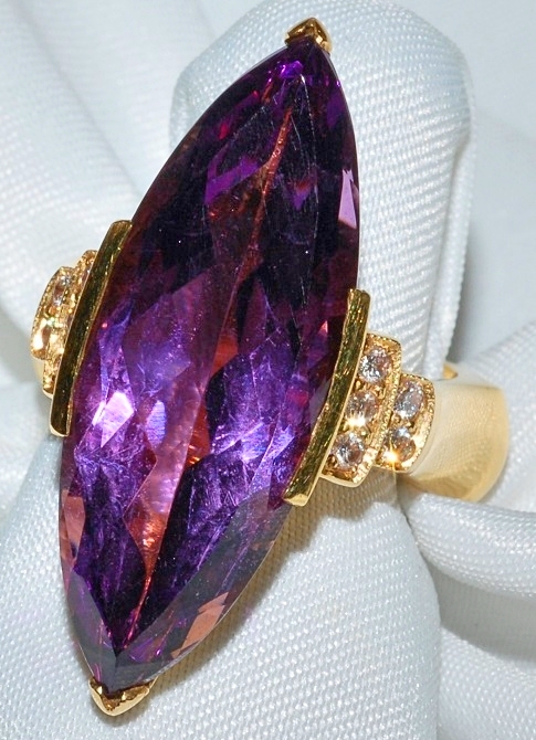 #141 - Amethyst Diamond Ring WEB