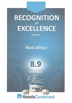 Hotels Combined Award for Riad Africa