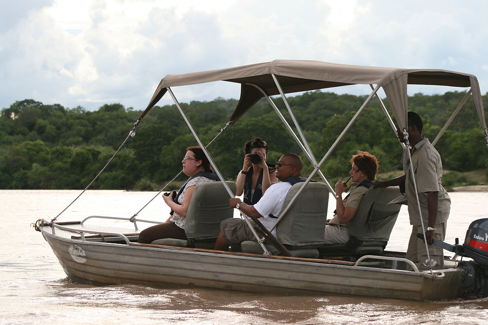 Selous Game Reserve - Boat Safari