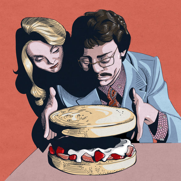 Happy marriage cake // Hjónabandssæla