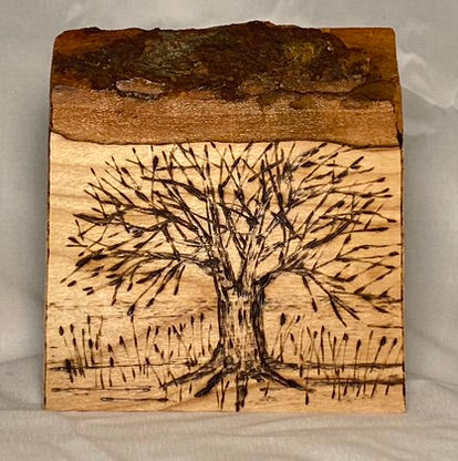 Wood Burned Art 04