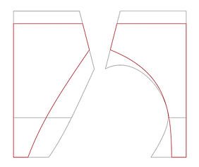 designing a bikini bottom pattern