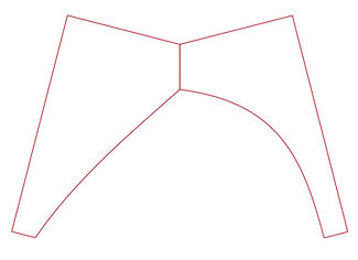 poorly designed bikini bottom pattern