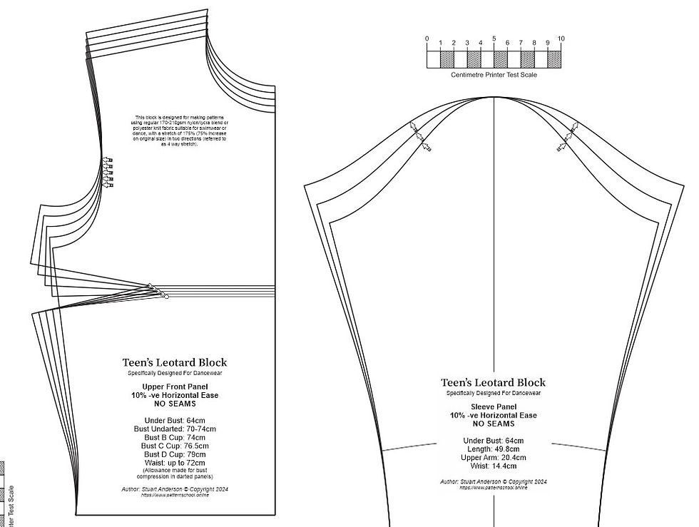 Thumbnail: Teens 8-10% Leotard Block (Dance)