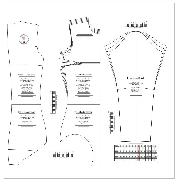 Thumbnail: Teens 8-10% Leotard Block (Dance)