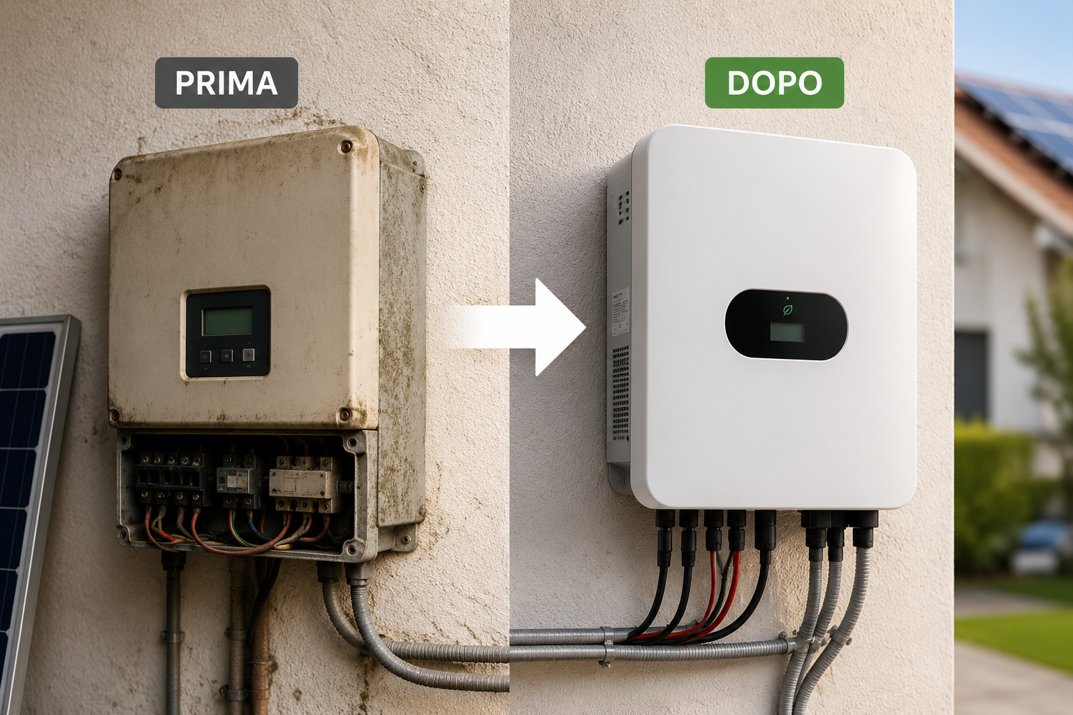 Revamping impianto fotovoltaico