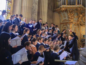 Journée chorale & messe au château de Versailles