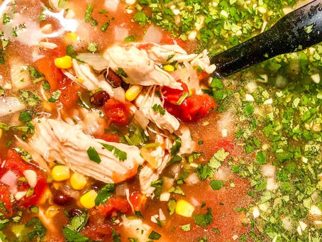 Best Chicken Tortilla Soup 🍲