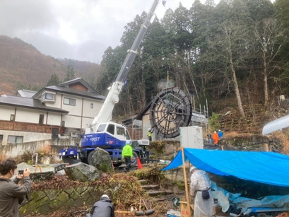 白布温泉 湯車設置へ!