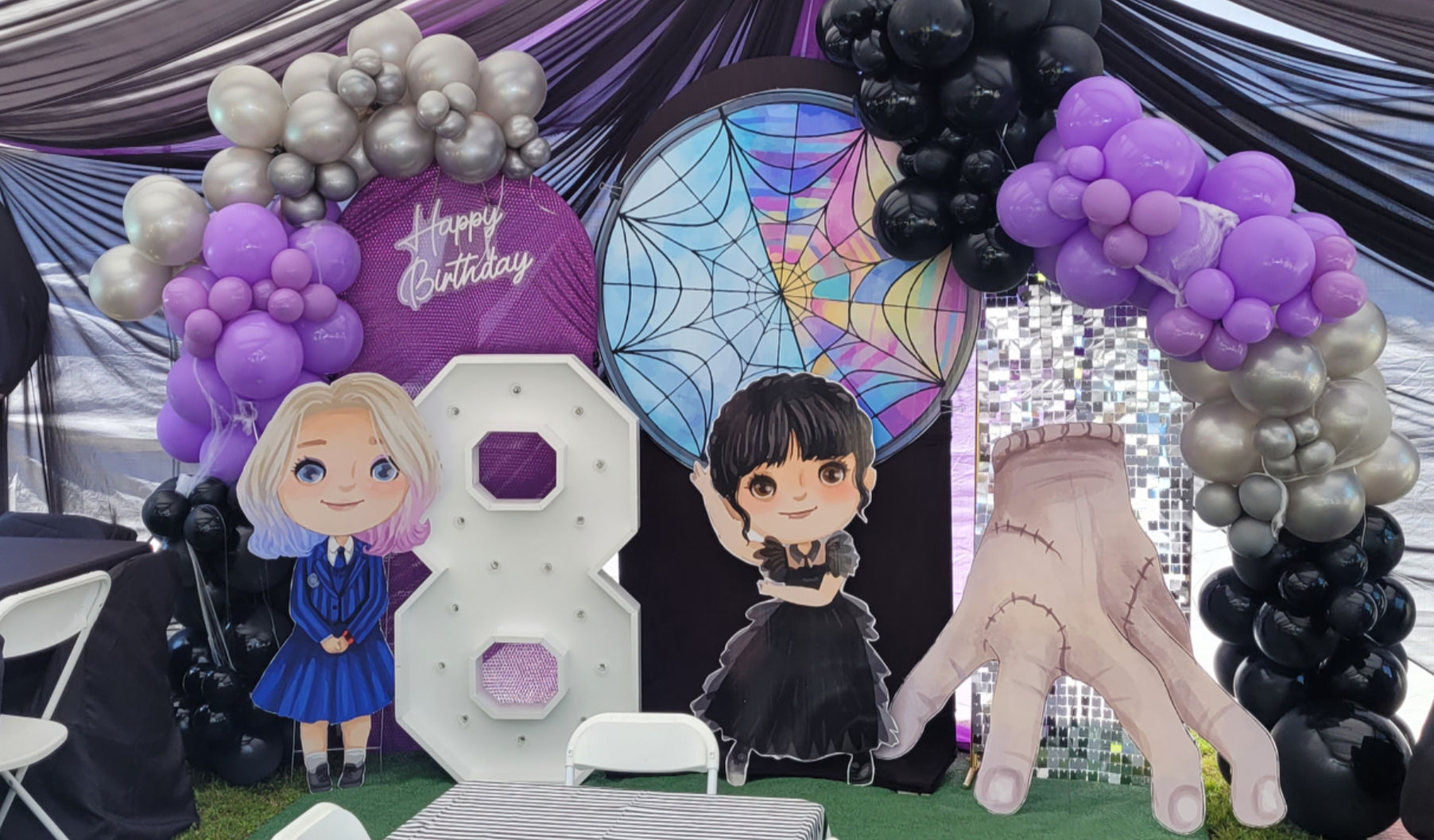 Wednesday Adams Backdrop