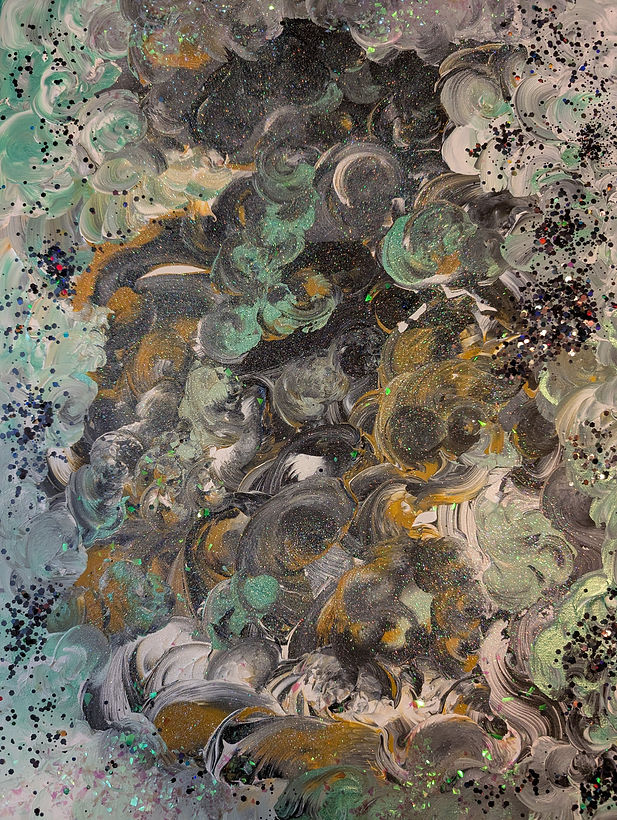 Minty Chocolate Dreams | Acrylic