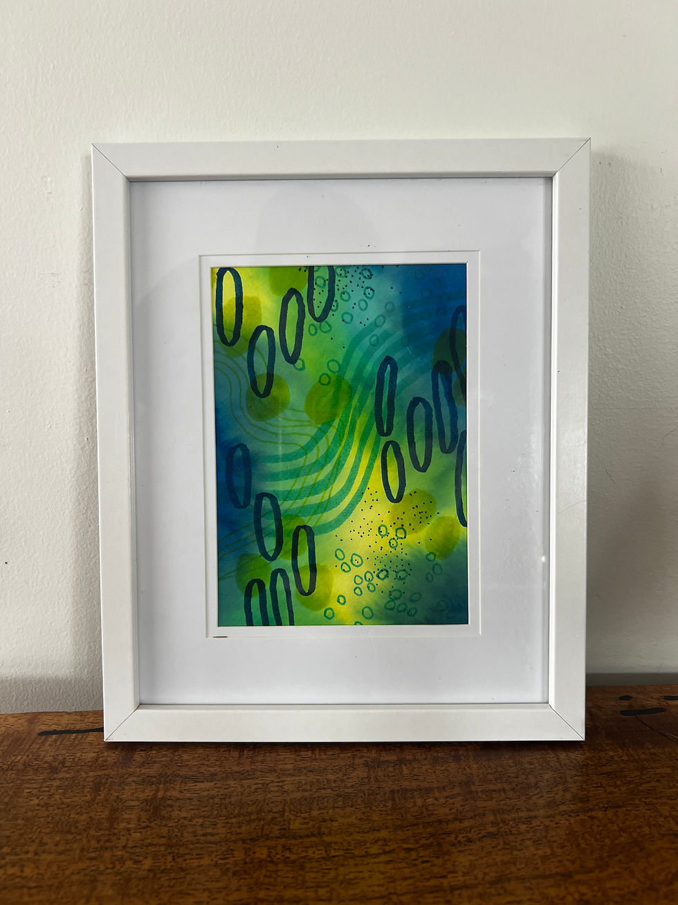 Thumbnail: Original Abstract Ink Painting “I”