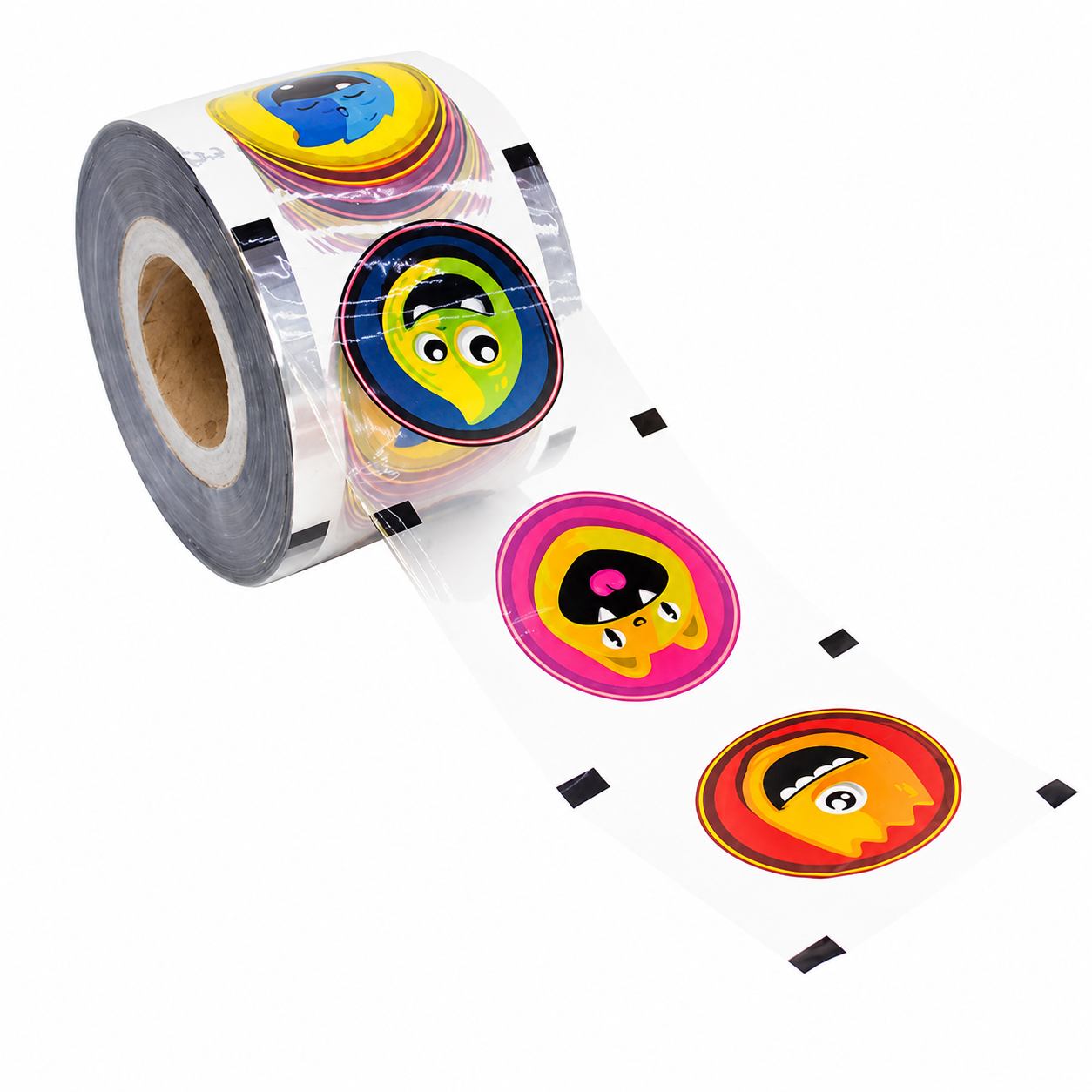 Rollo Film Plástico 2 Kg Para Sellar Vasos Monster