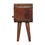 Thumbnail: Extra Mini Chestnut Curve Open Slot Bedside