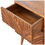 Thumbnail: Lille 2 Drawer Chestnut Bedside