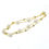 Thumbnail: 18k Gold Seawater Pearl Adjustable Double-layer Bracelet