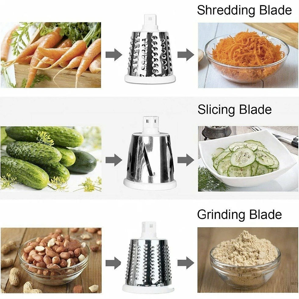 Thumbnail: Multi-functional Stainless Steel Kitchen Slicer Grater Kit