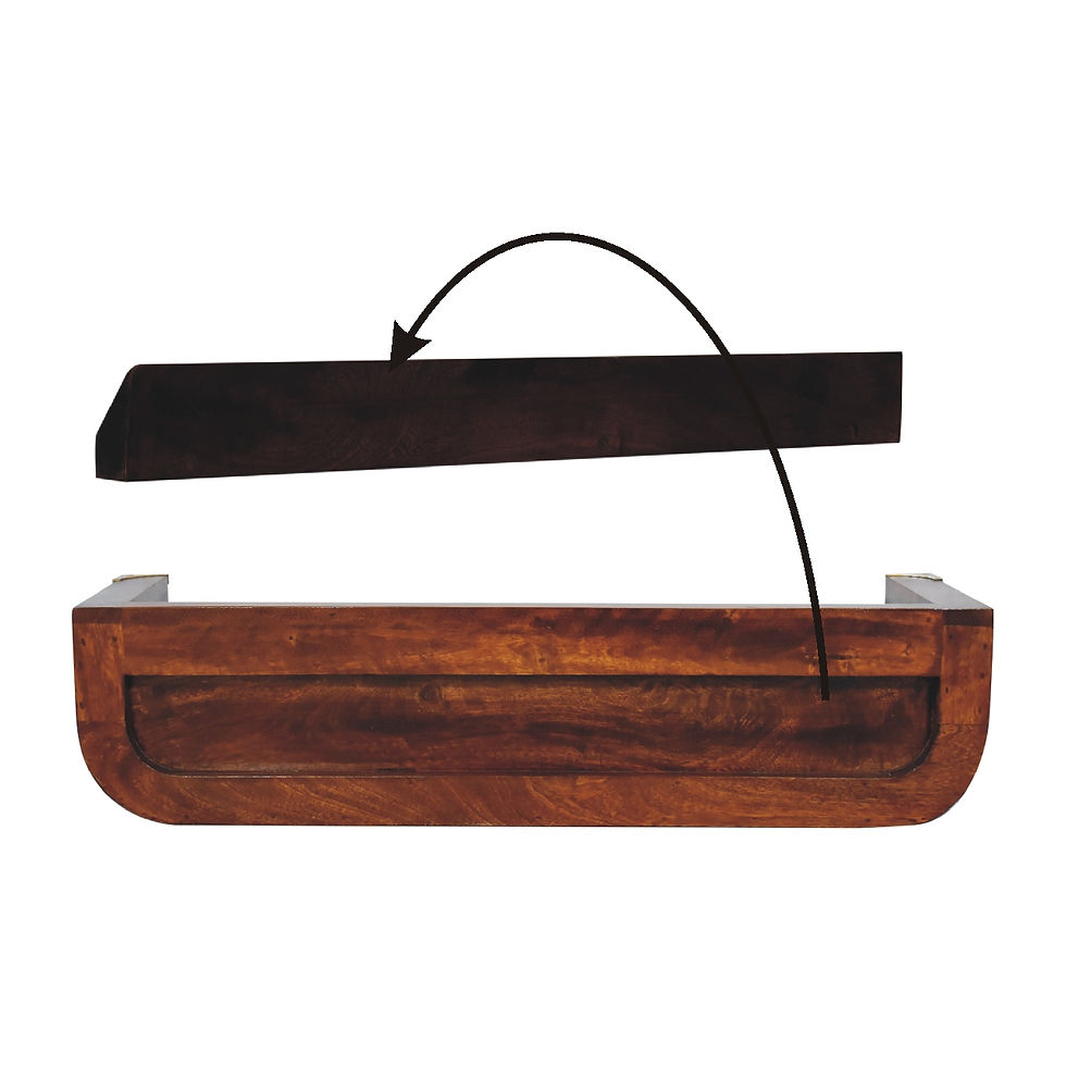 Thumbnail: Indira Chestnut Floating Console