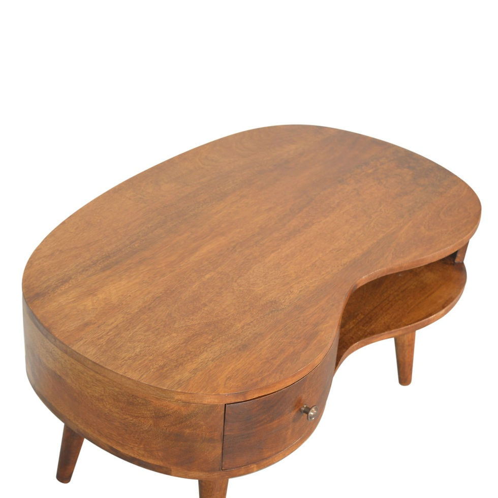 Thumbnail: Chestnut Wave Coffee Table