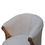 Thumbnail: White Boucle Minimalistic Chair