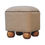 Thumbnail: Serenity Footstool with Ball Feet