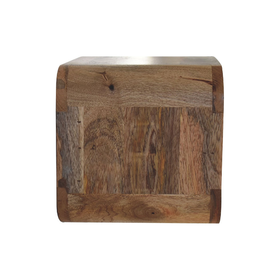 Thumbnail: Oak-ish Floating Open Curve Bedside