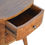 Thumbnail: Chestnut Rounded Bedside Table