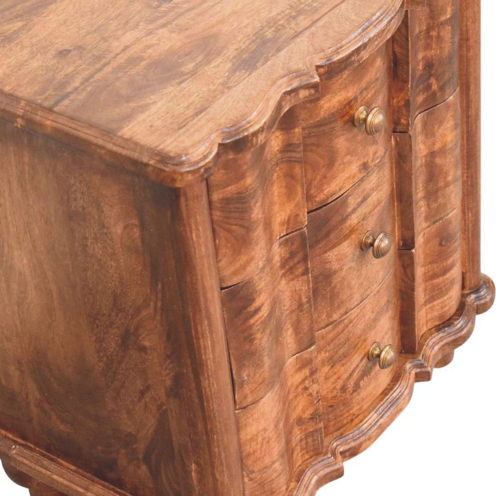 Thumbnail: Lume Roasted Panelled Bedside