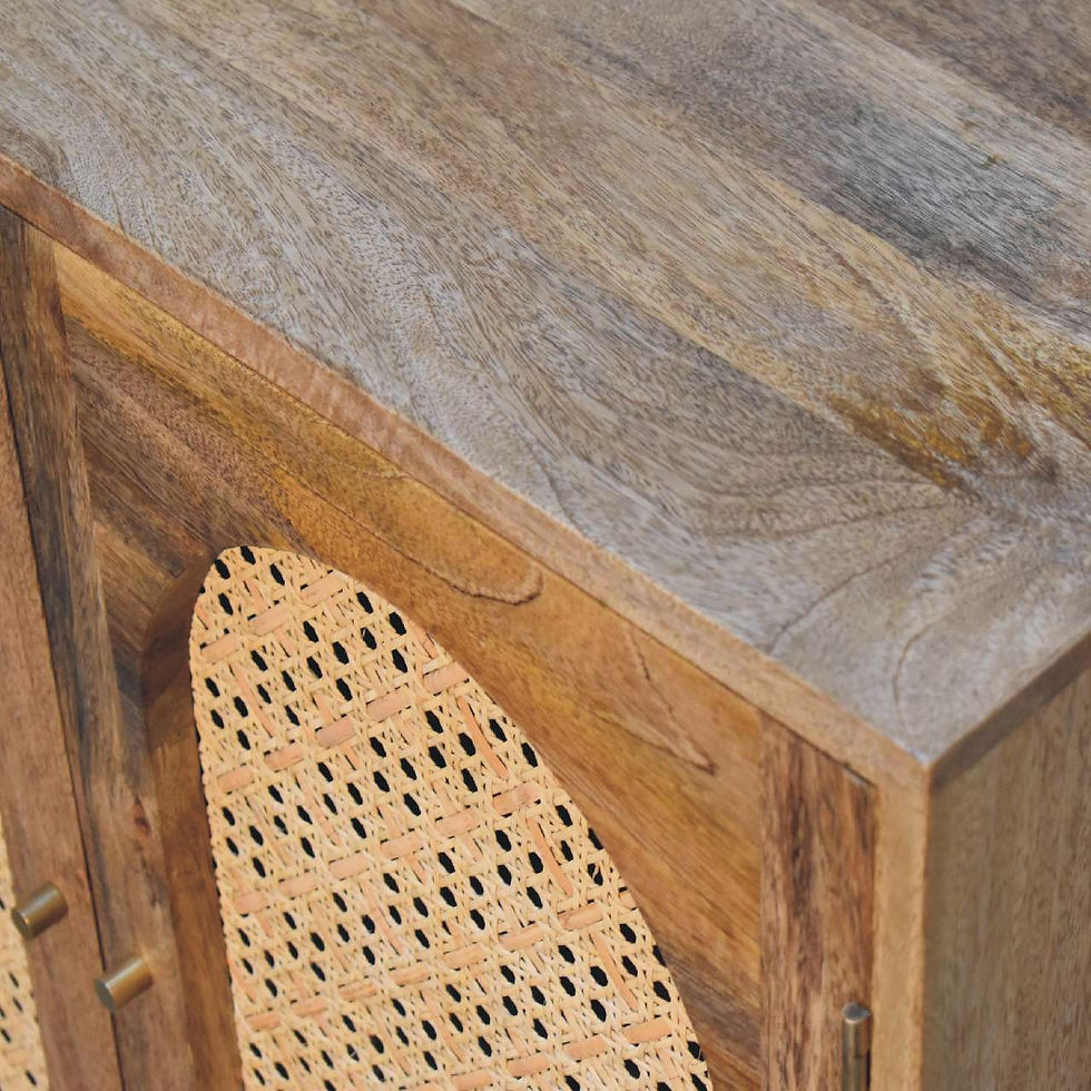 Thumbnail: Rattan Ball Cabinet