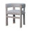 Thumbnail: White Boucle Occasional Chair