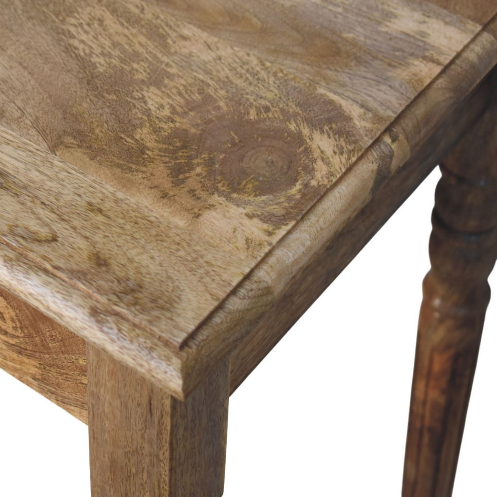 Thumbnail: Oakish Turned Leg Writing Desk