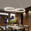 Thumbnail: Contemporary Acrylic LED Swirl Shaped Light Fixture