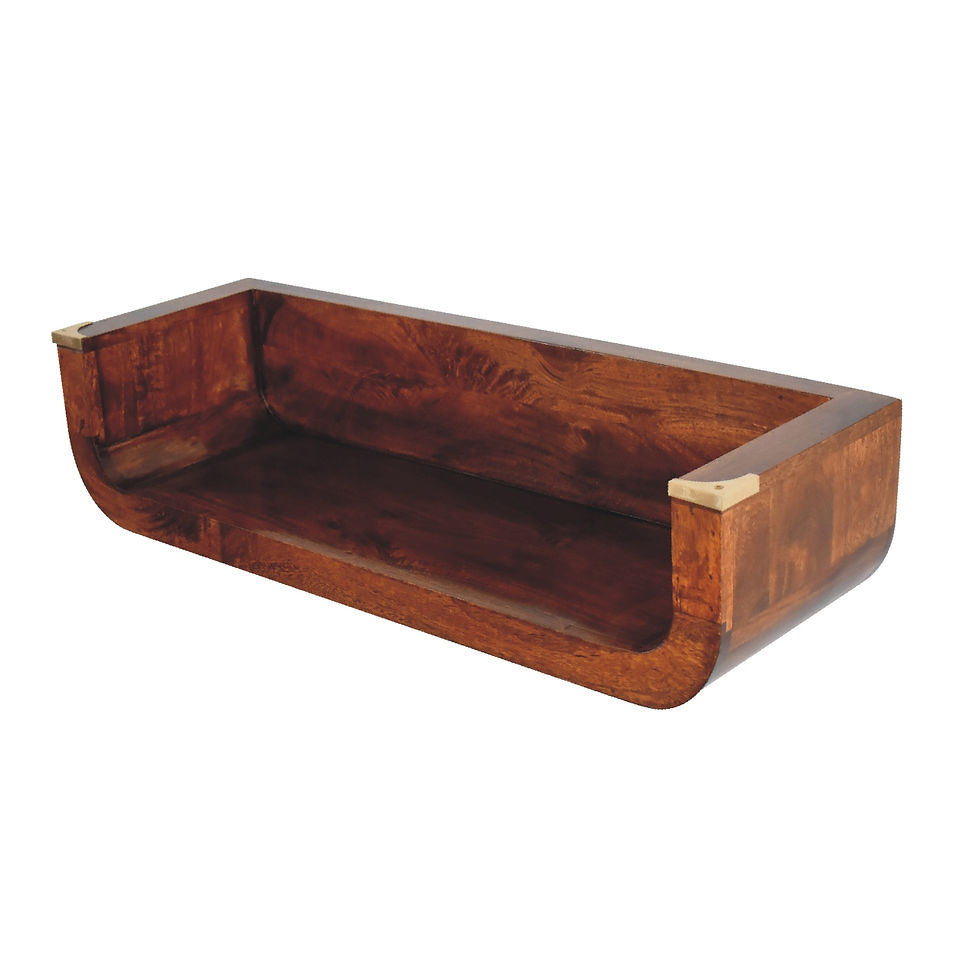 Thumbnail: Indira Chestnut Floating Console