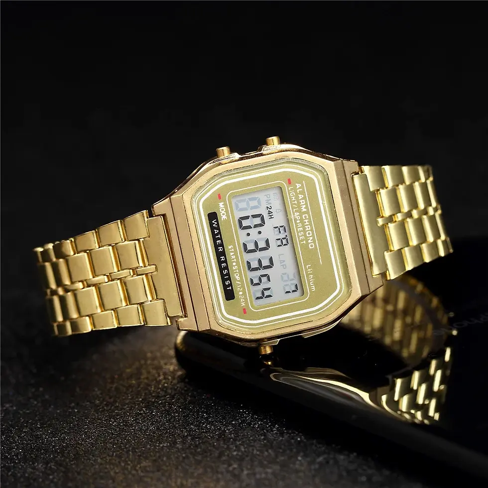 Thumbnail: Digital Watches for Men Sports Waterproof Bracelet