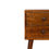 Thumbnail: Mini 2 Drawer Chestnut Bedside