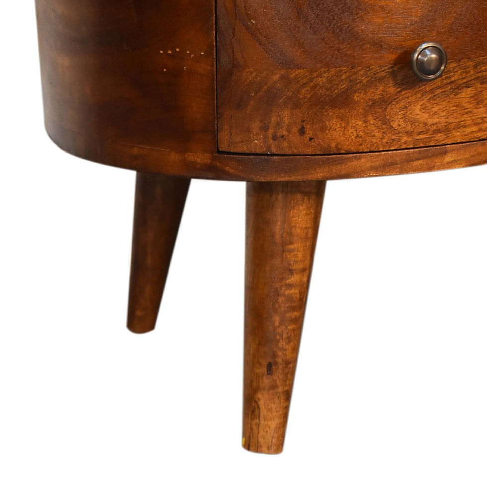 Thumbnail: Mini Chesnut Wave Coffee Table