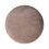 Thumbnail: Mocha Faux Fur Round Footstool
