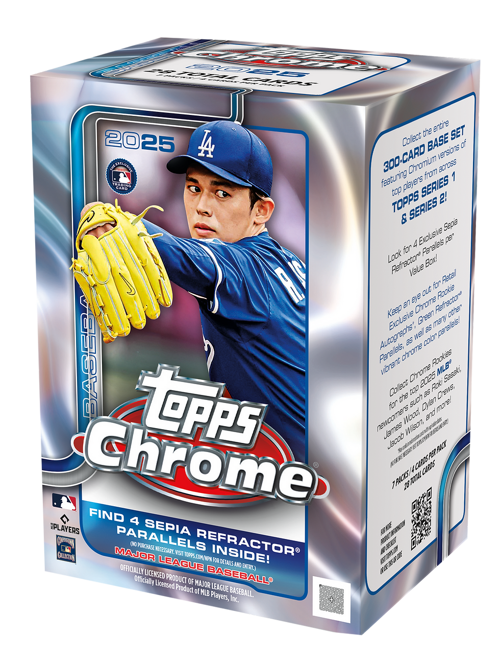 2025 Topps Chrome® Baseball - Value Box