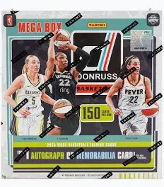 2025 Panini Donruss WNBA Basketball Mega Box
