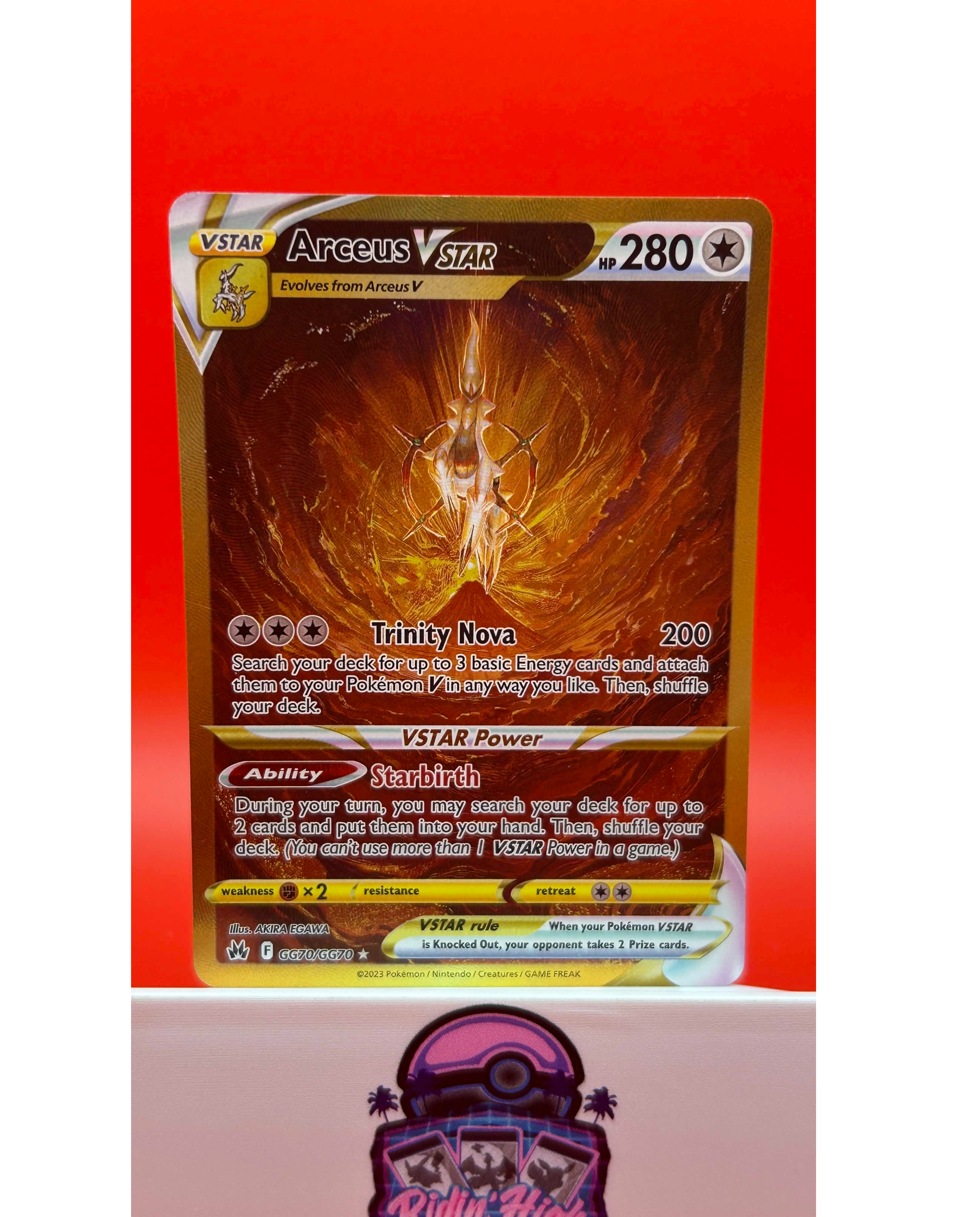 Aceus Vstar GG70/GG70 Crown Zenith - MP