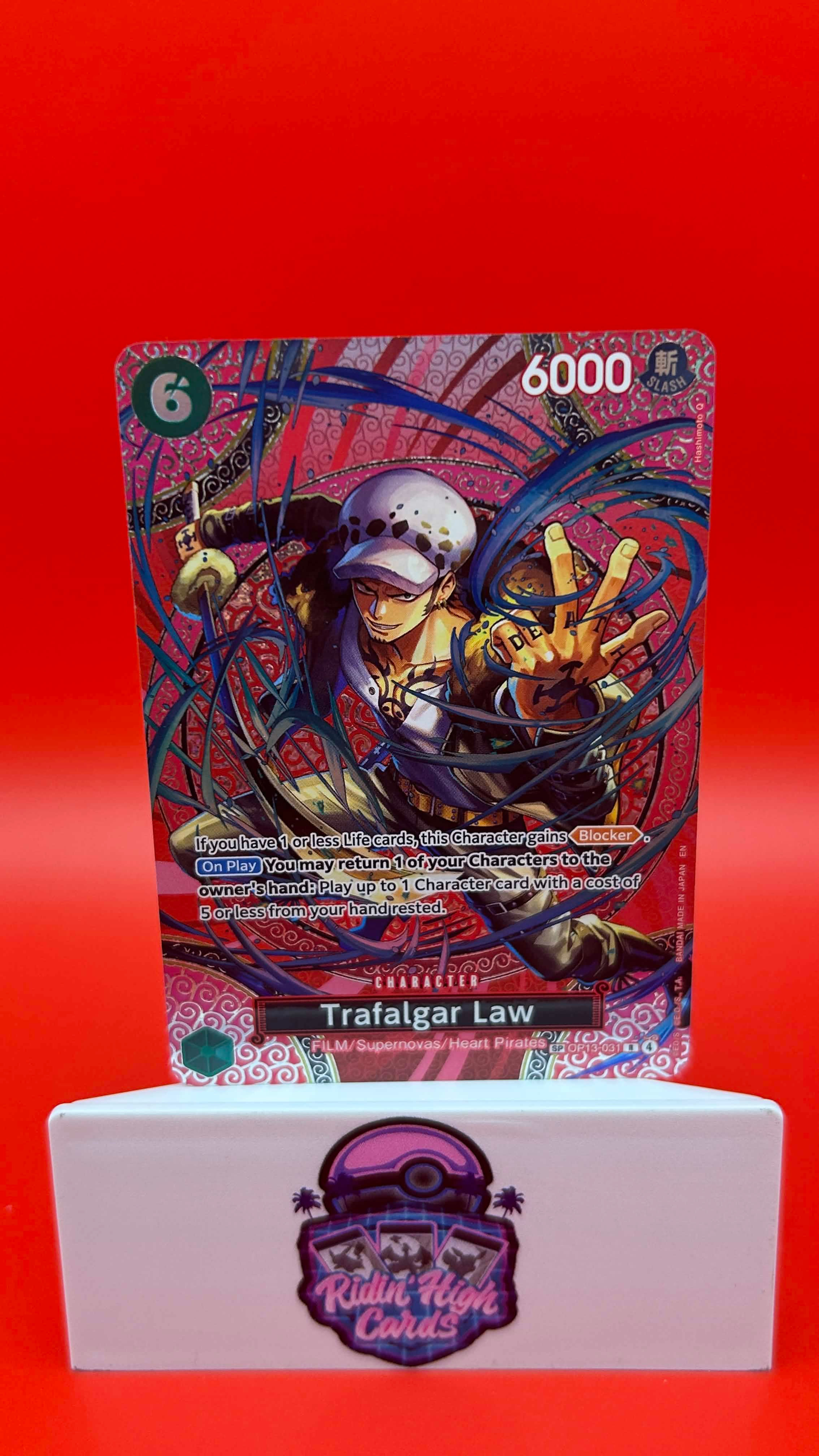 Trafalgar Law (SP) - Adventure on Kami's Island (OP15-EB04) - NM