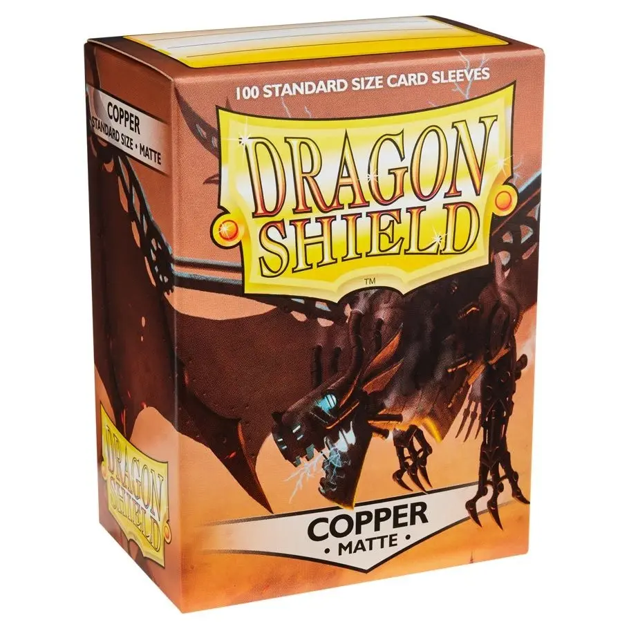 Dragon Shield Copper 100 Matte Sleeves